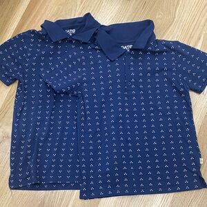 Navy Blue Kids Polo Shirt